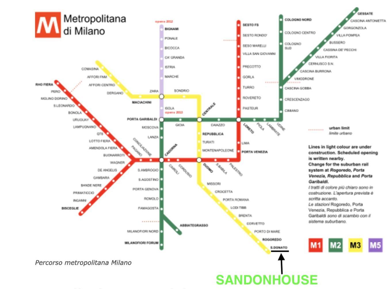 סאן דונאטו מילאנזה Sandonhouse Milano מראה חיצוני תמונה